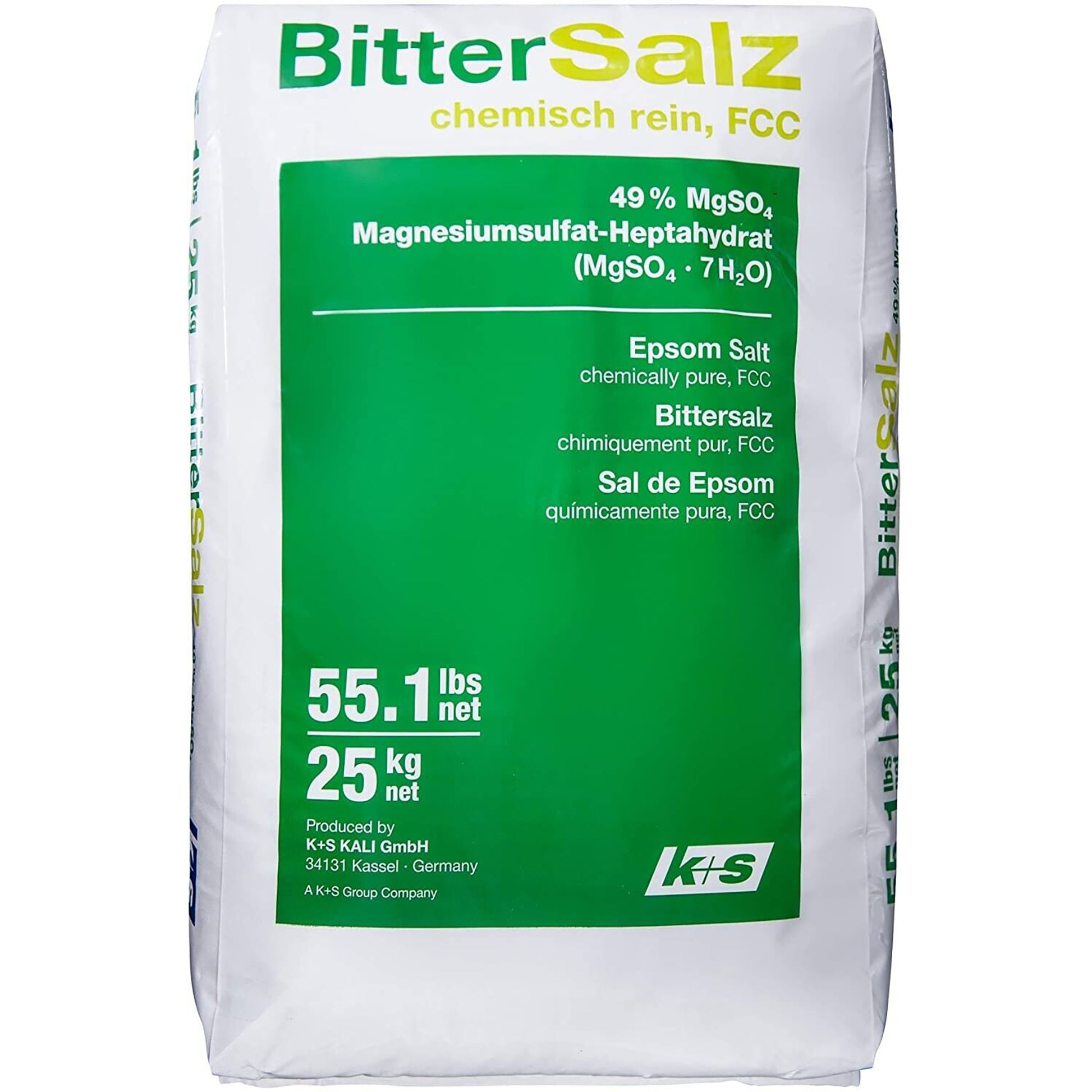 Epsom Salt FCC Grade - 25Kg