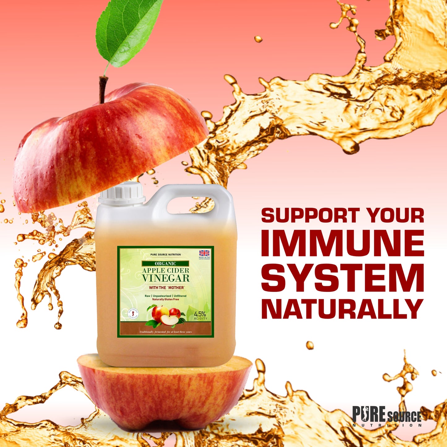 Pure Source Nutrition Apple Cider Vinegar