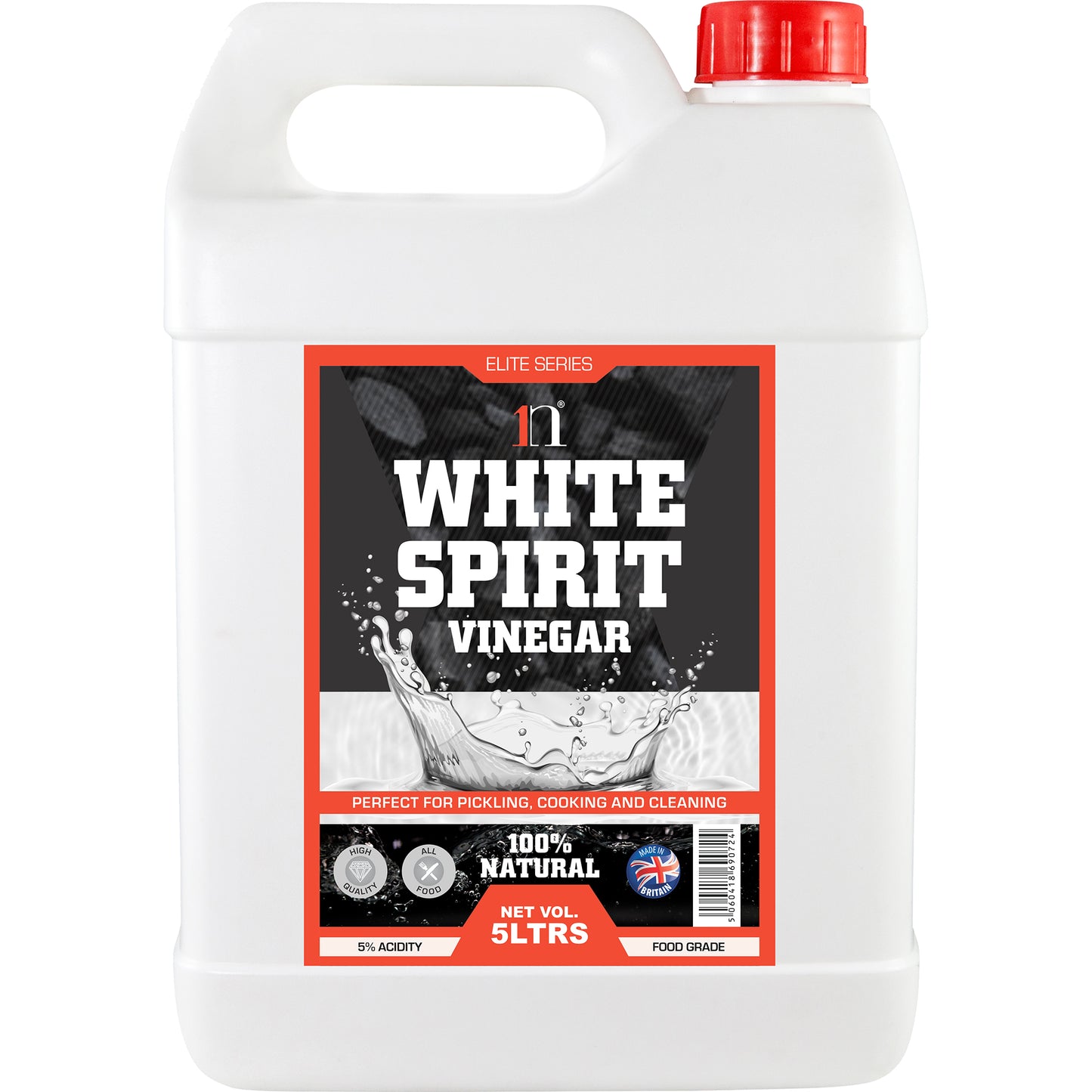 1ne White Spirit Vinegar 5Litre - 5% Strength