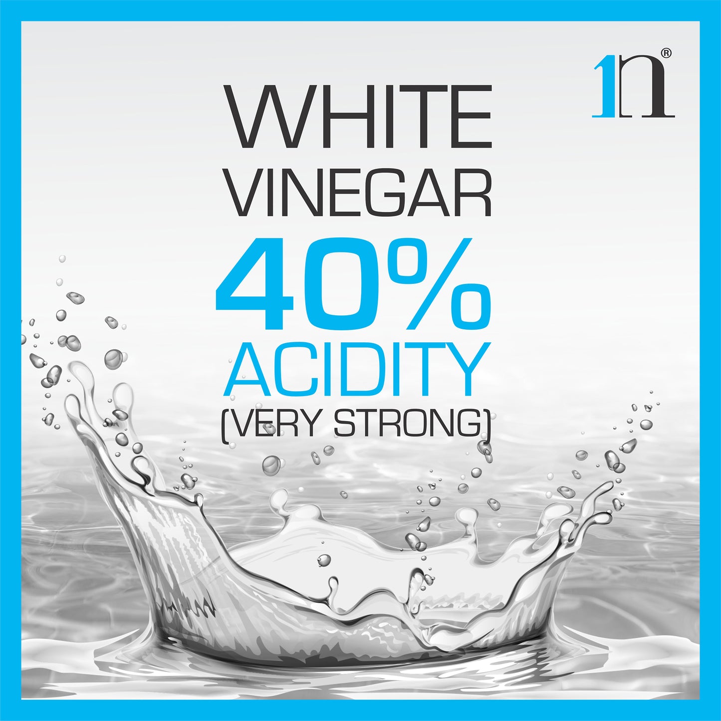 1ne Nutrition White Spirit Vinegar 5Litre - 40% Strength